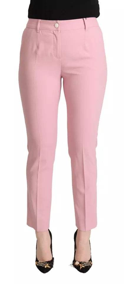 Dolce & Gabbana Pink Dress Pants for Women