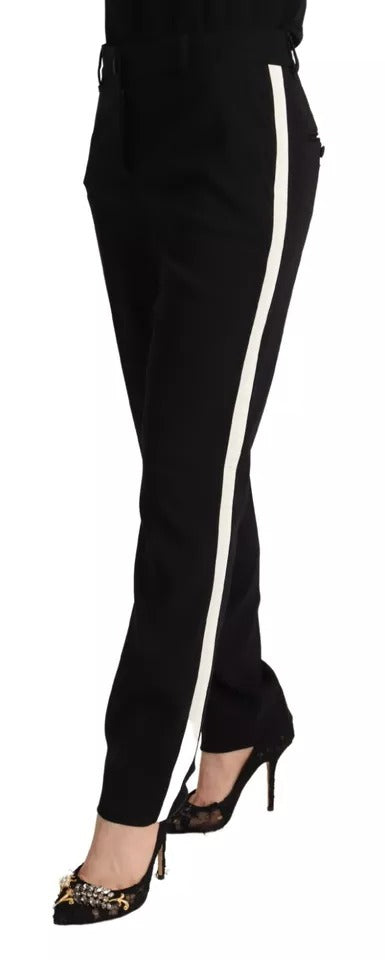 Dolce & Gabbana Black Dress Pants for Women detail view