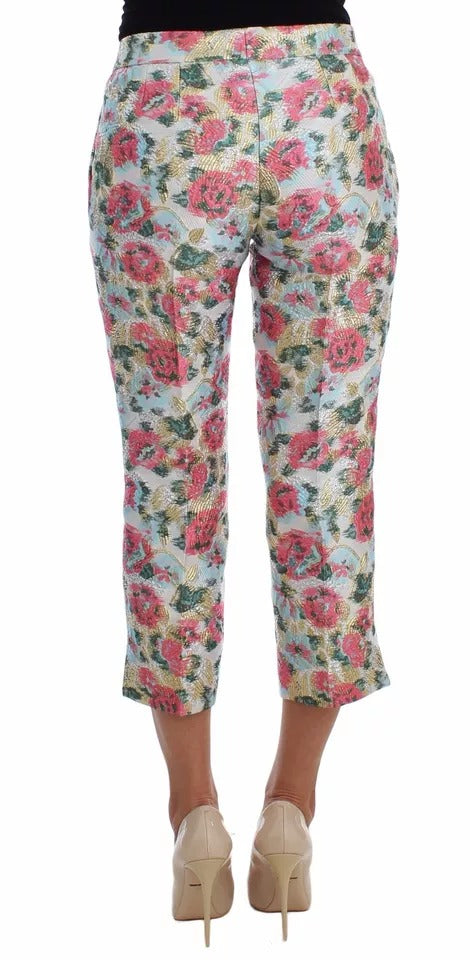 Dolce & Gabbana Multicolor Cropped Pants for Women side view