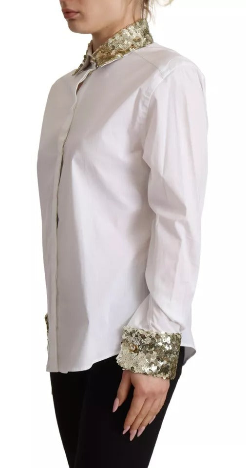 Dolce & Gabbana White Dress Shirt for Women detail view