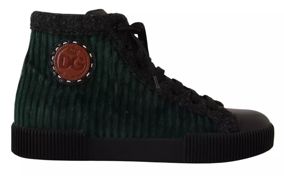 Dolce & Gabbana Green High Tops for Men alternate view