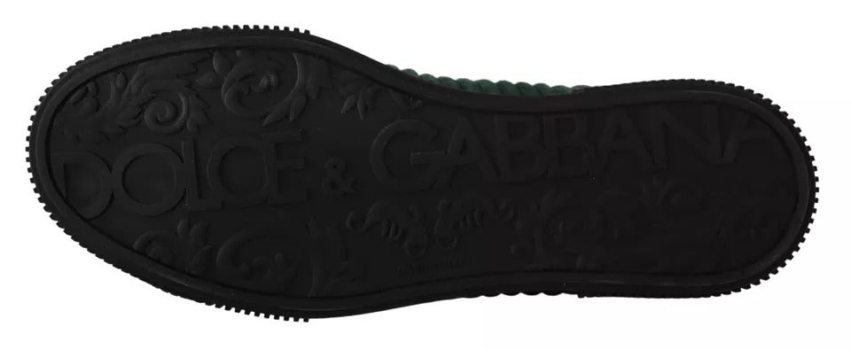 Dolce & Gabbana Green High Tops for Men detail view