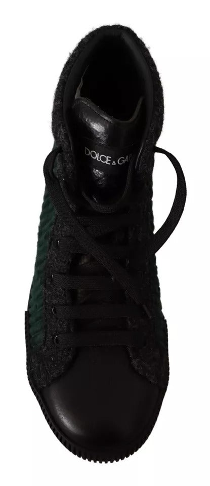 Dolce & Gabbana Green High Tops for Men additional view