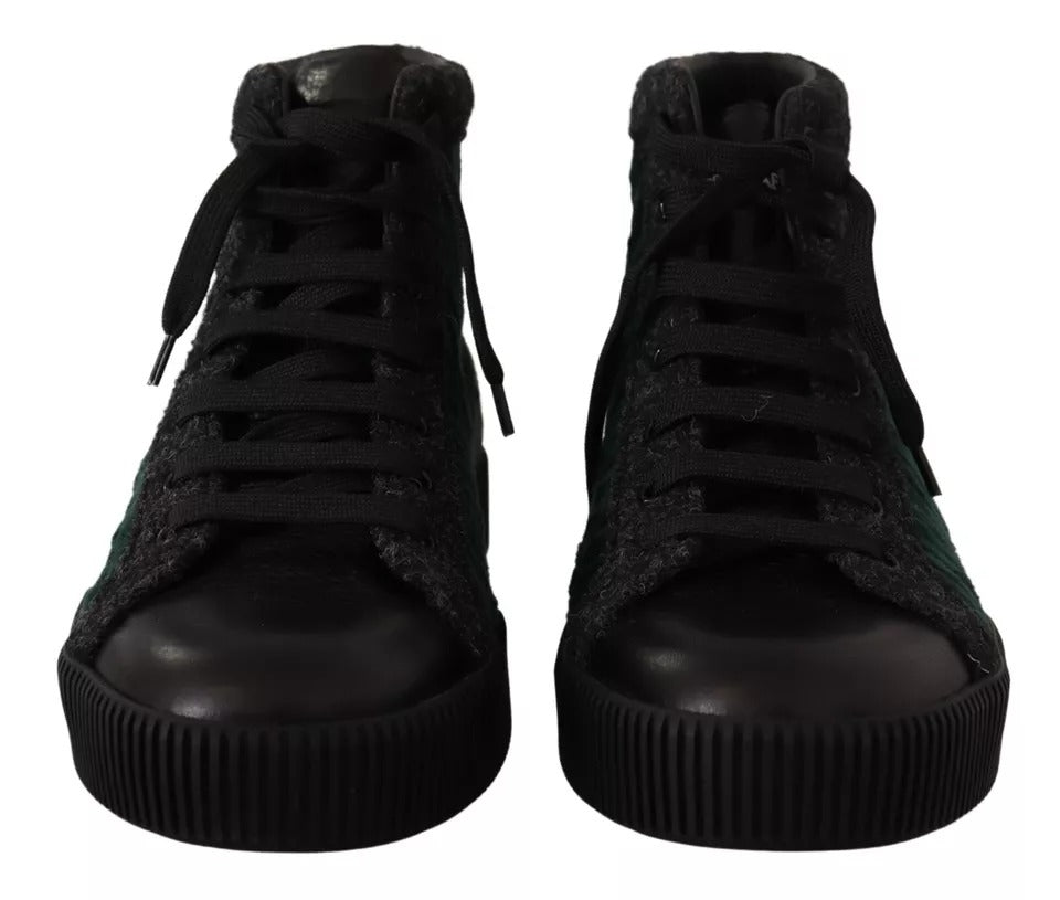 Dolce & Gabbana Green High Tops for Men additional view
