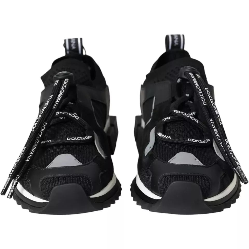 Dolce & Gabbana Black Low Top Sneakers for Men side view