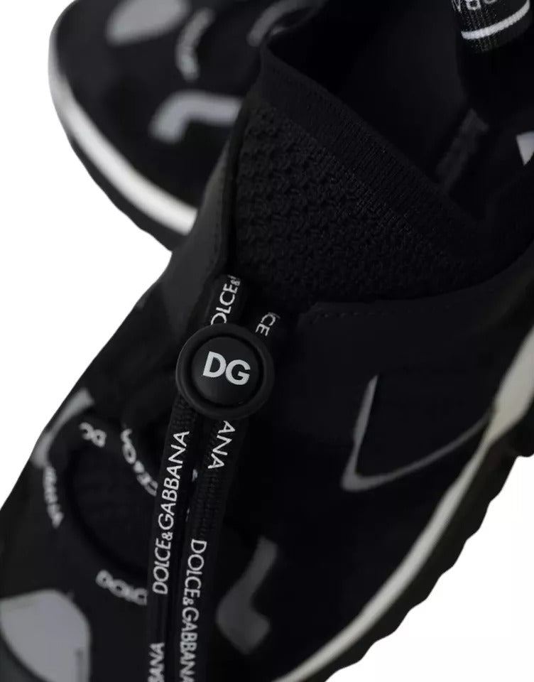 Dolce & Gabbana Black Low Top Sneakers for Men additional view