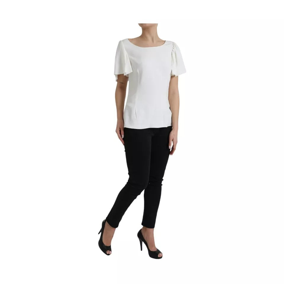 Dolce & Gabbana White Blouse for Women detail view
