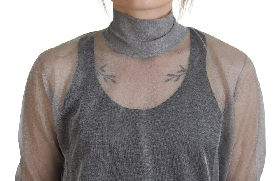 Dolce & Gabbana Grey Turtleneck for Women additional view