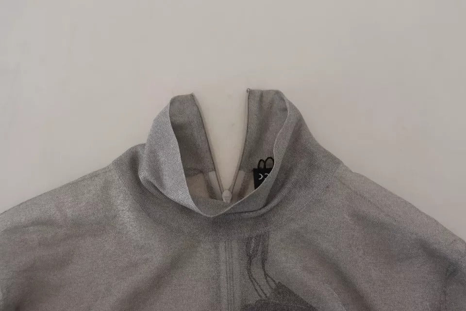 Dolce & Gabbana Grey Turtleneck for Women additional view