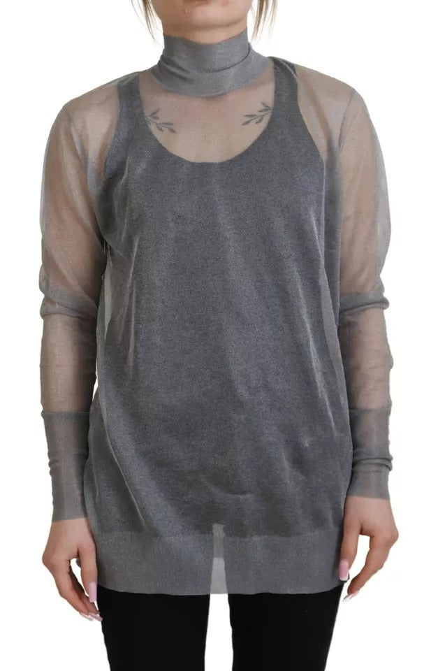 Dolce & Gabbana Grey Turtleneck for Women alternate view