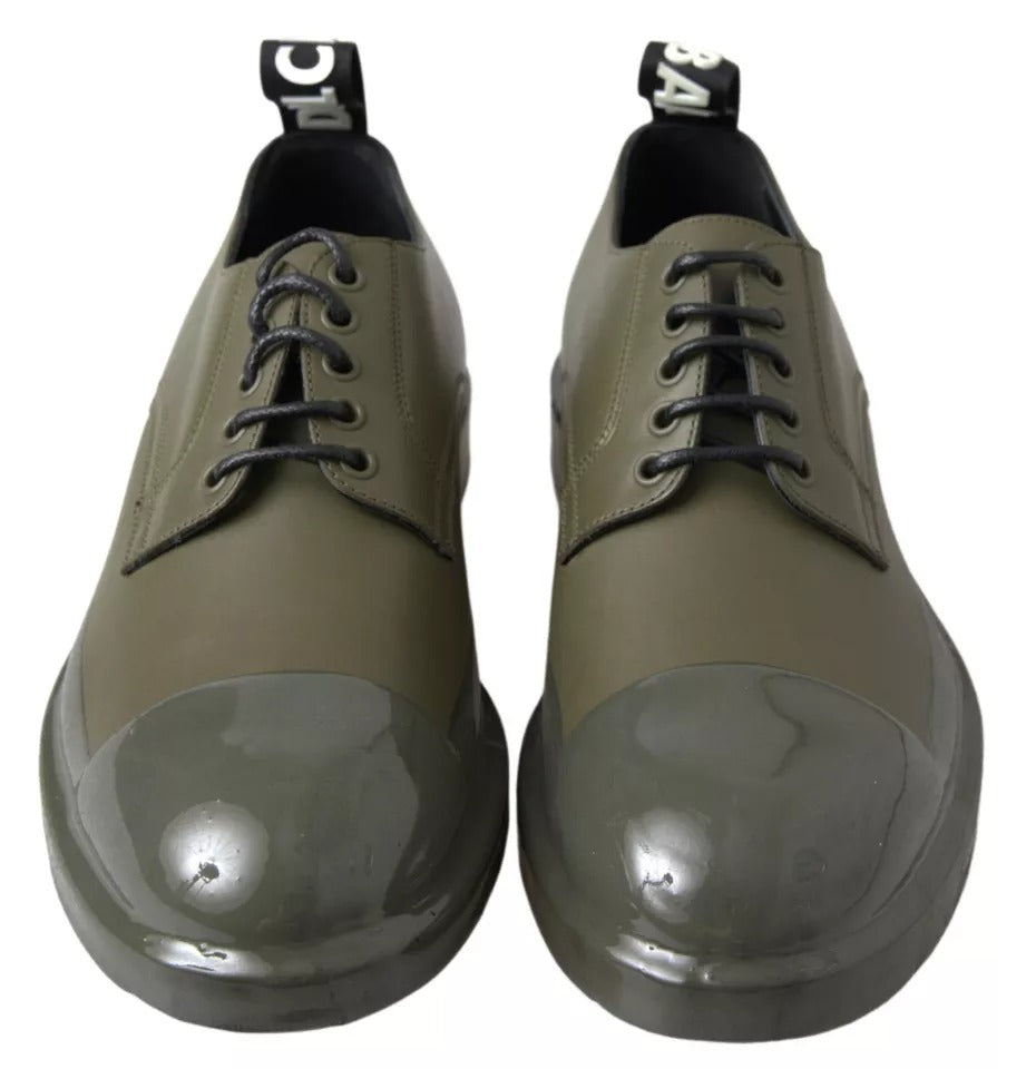 Dolce & Gabbana Green Oxfords And Derbies for Men alternate view