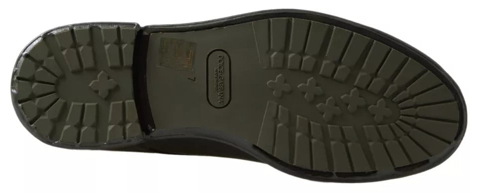 Dolce & Gabbana Green Oxfords And Derbies for Men detail view