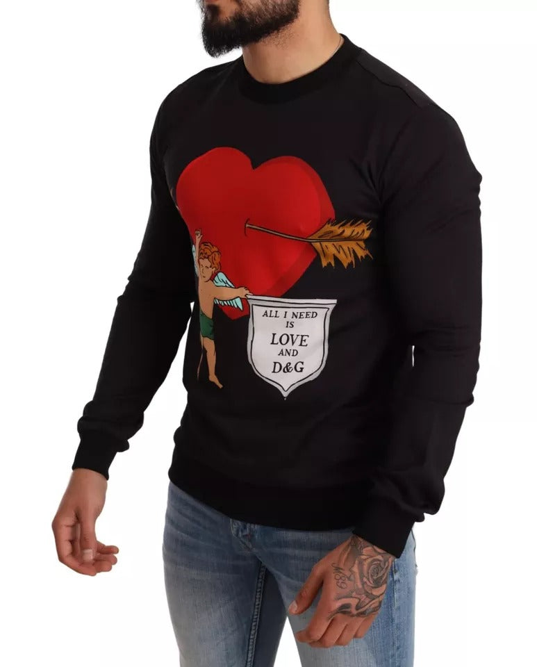 Dolce & Gabbana Black Sweatshirt for Men additional view
