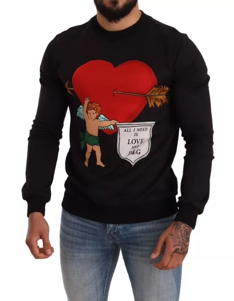 Dolce & Gabbana Black Sweatshirt for Men additional view