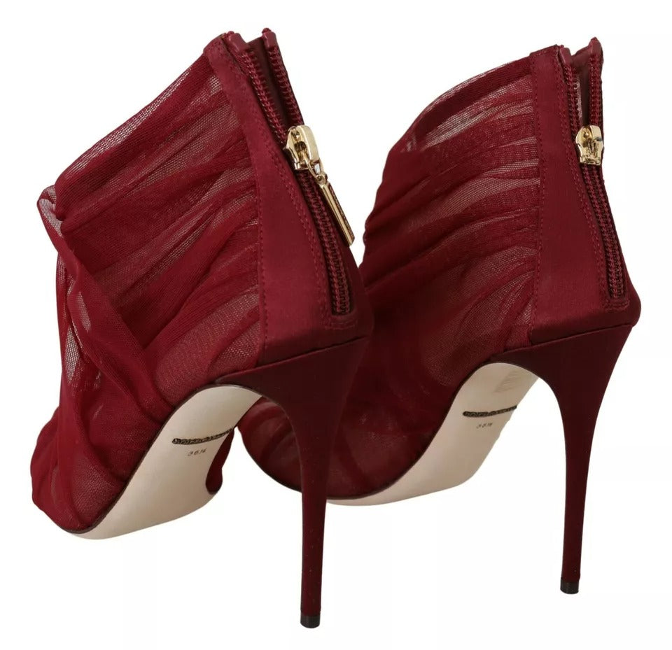 Dolce & Gabbana Red Ankle for Women additional view