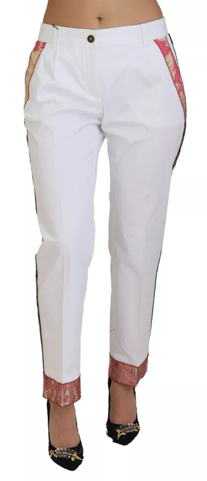 Dolce & Gabbana White Skinny Pants for Women