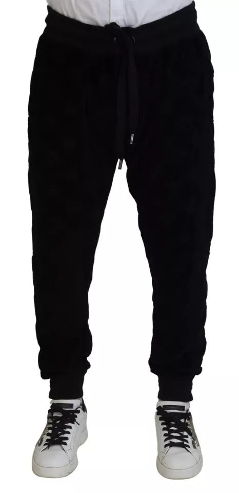 Dolce & Gabbana Black Casual Pants for Men
