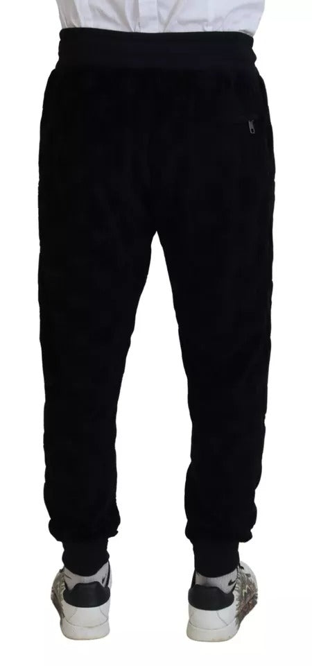 Dolce & Gabbana Black Casual Pants for Men side view
