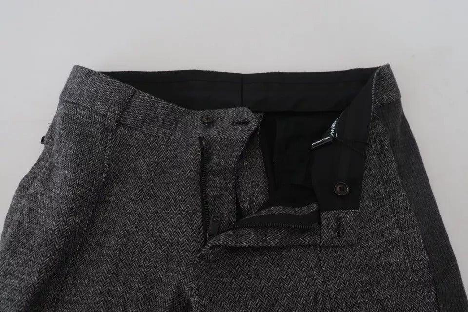 Dolce & Gabbana Black Skinny Pants for Men additional view