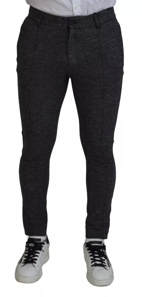 Dolce & Gabbana Black Skinny Pants for Men additional view