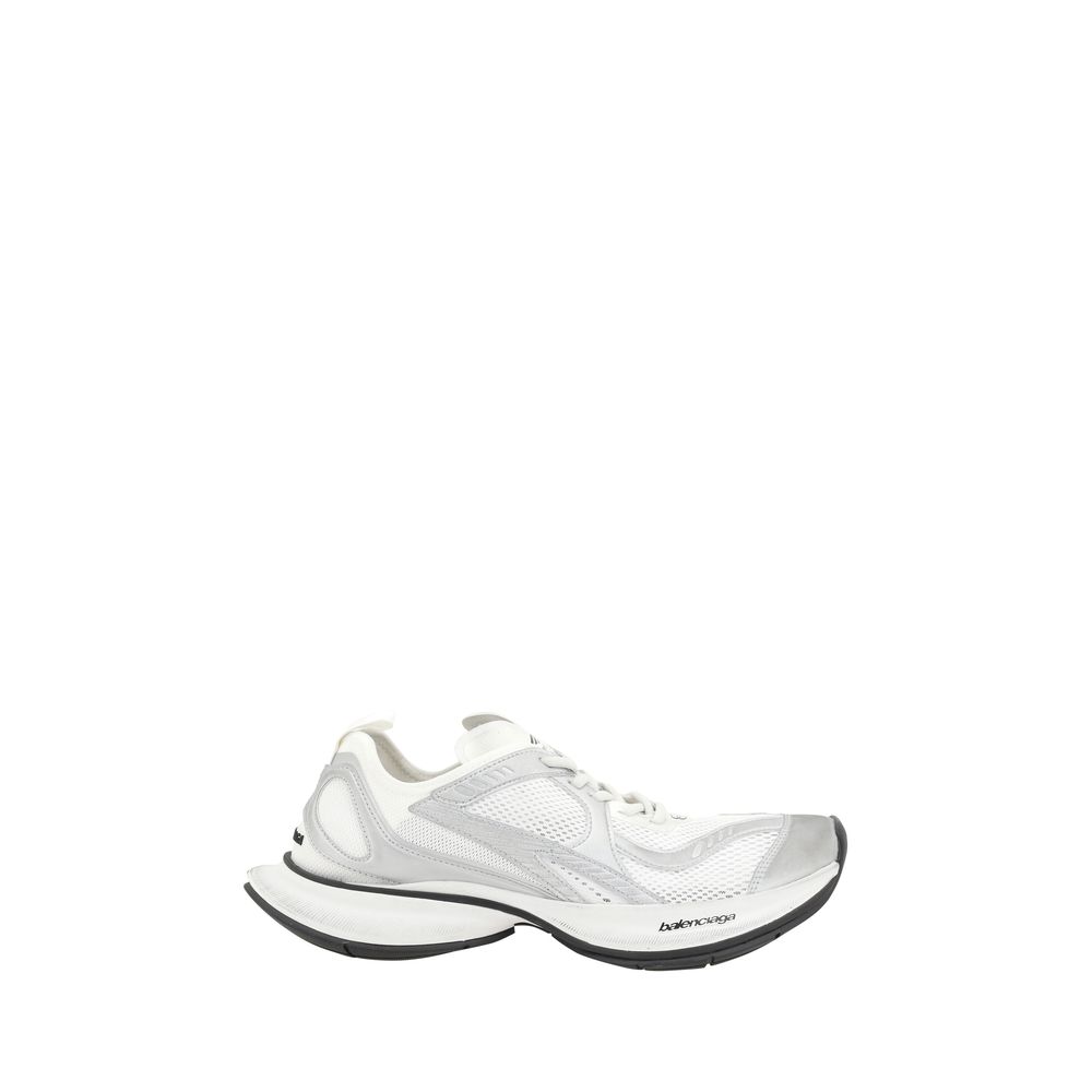 Balenciaga White Athletic Sneakers for Men