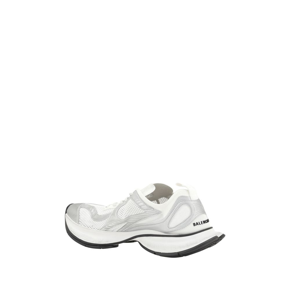 Balenciaga White Athletic Sneakers for Men detail view