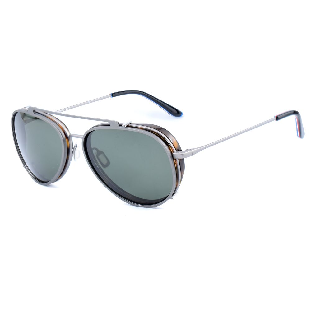 Vuarnet Grey Glasses Frames for Men