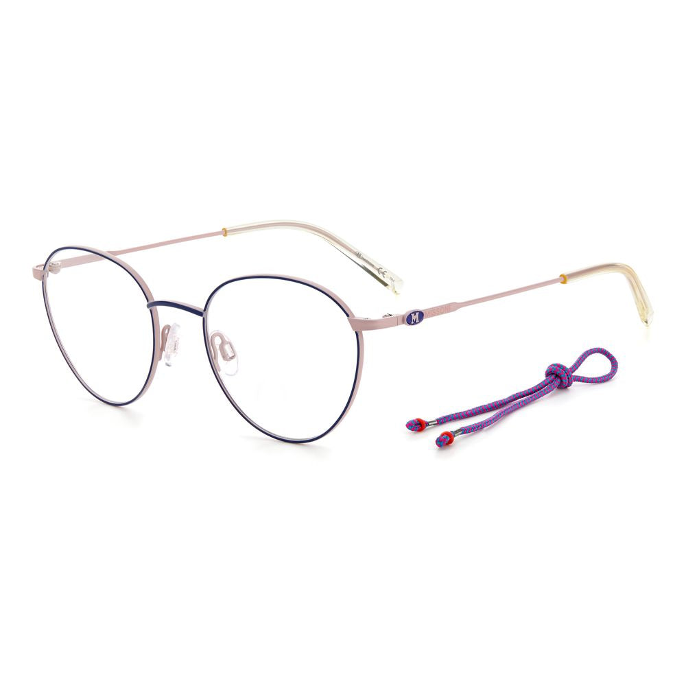 M Missoni Blue Glasses Frames for Women
