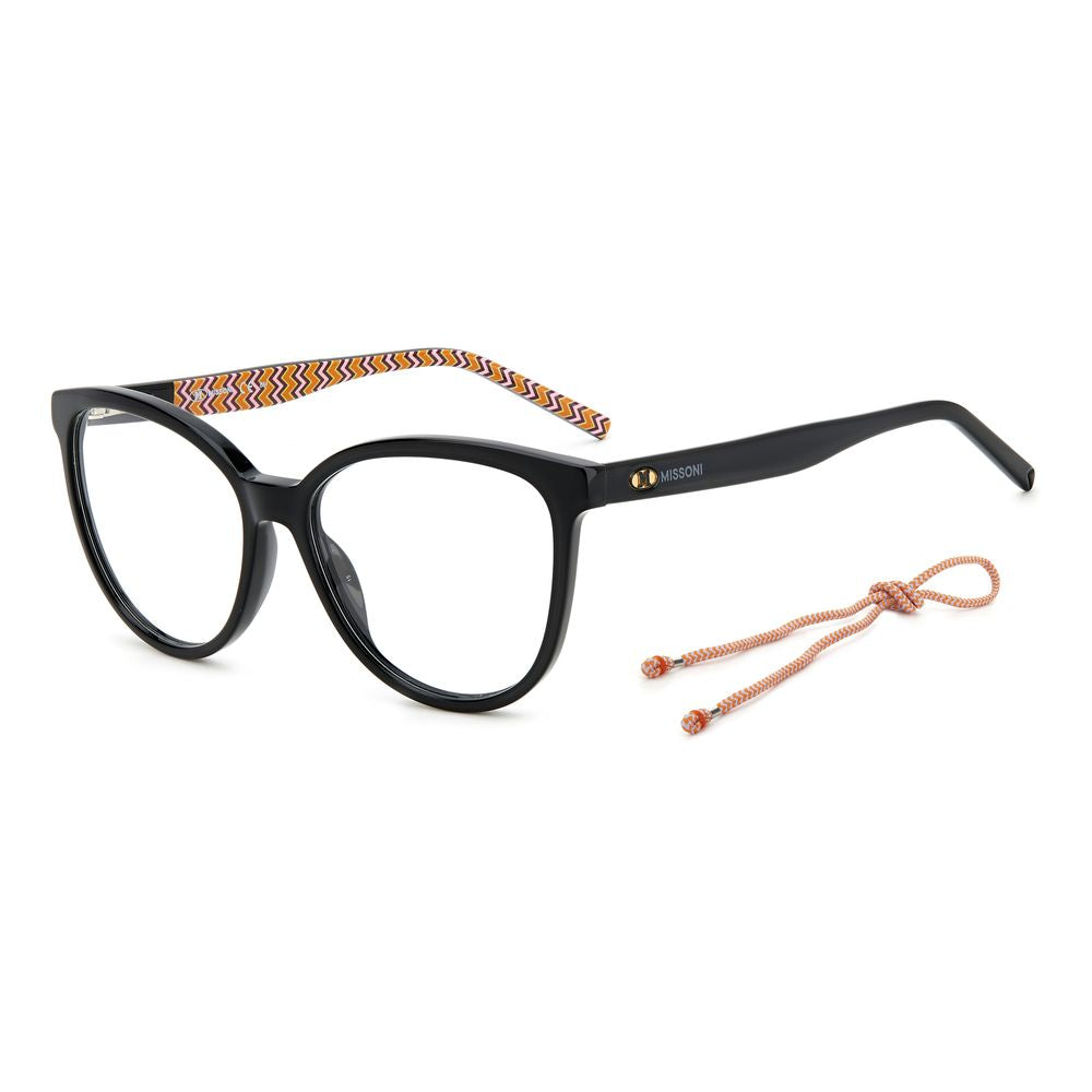 M Missoni Black Glasses Frames for Women
