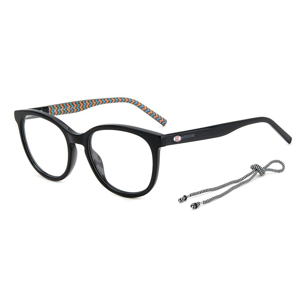 M Missoni Black Glasses Frames for Women