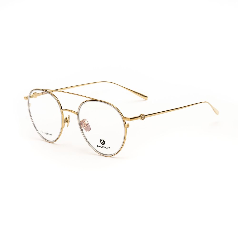 Belstaff Gold Glasses Frames for Women