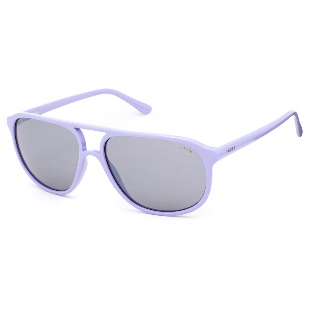 Lozza – Lilafarbene Sonnenbrille mit Spritzguss
