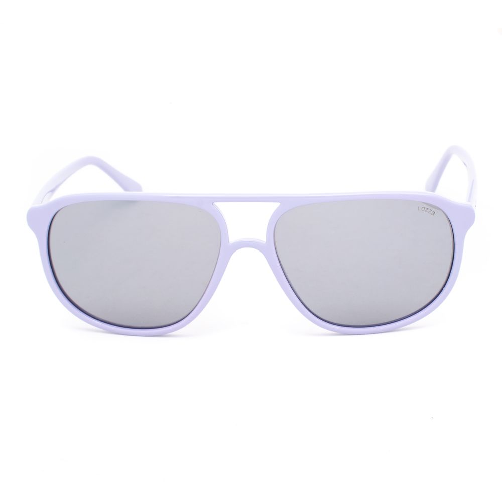 Lozza – Lilafarbene Sonnenbrille mit Spritzguss