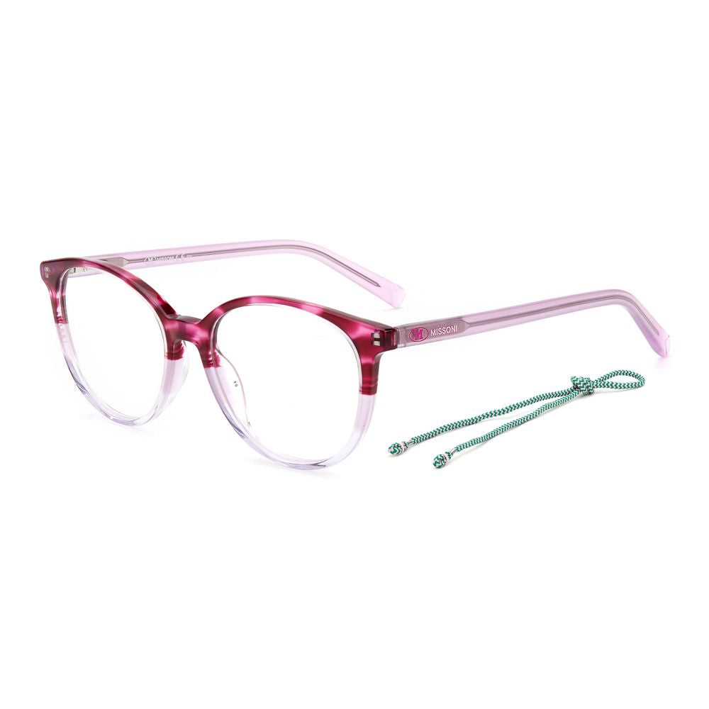 M Missoni Pink Glasses Frames for Women