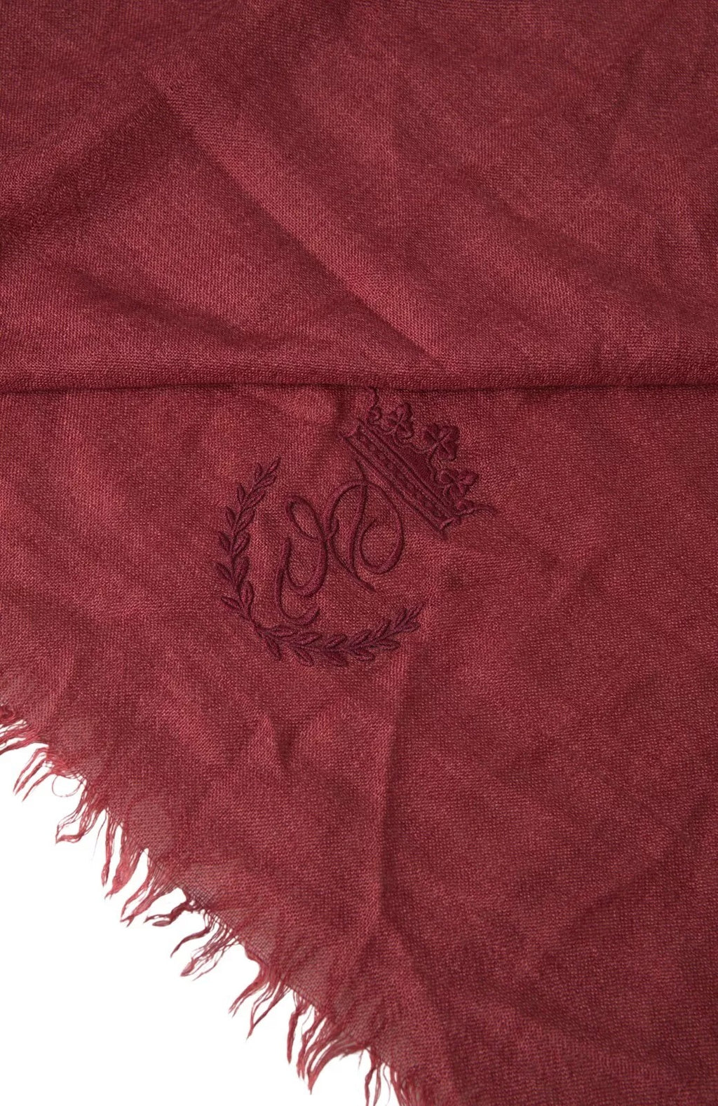 Dolce & Gabbana Brown Scarf Unisex side view