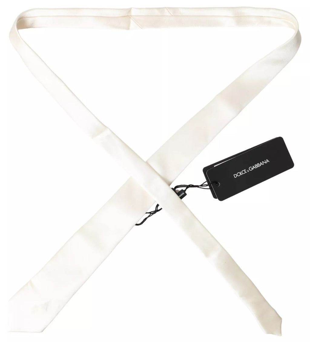 Dolce & Gabbana White Ties for Men additional view