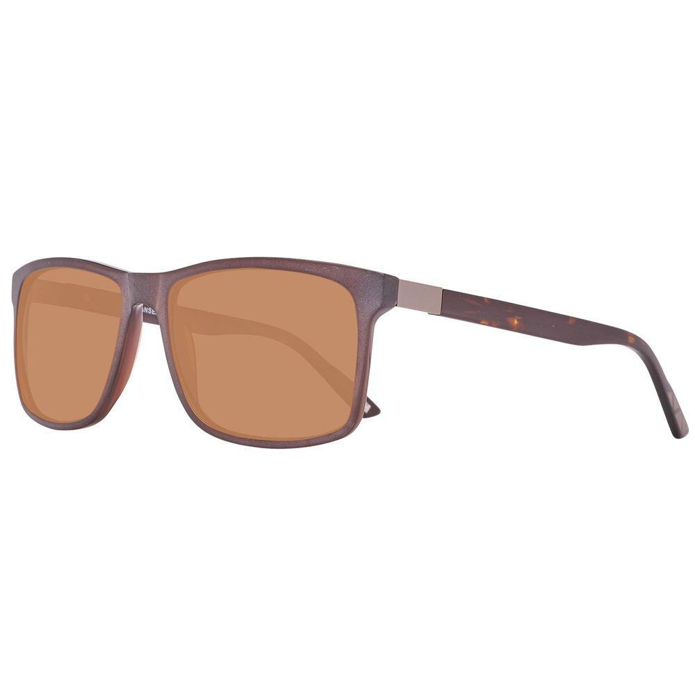 Lunettes de soleil en plastique marron Helly Hansen