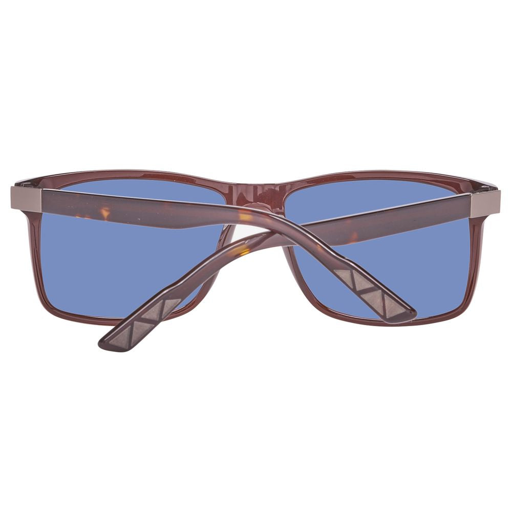 Lunettes de soleil en plastique marron Helly Hansen