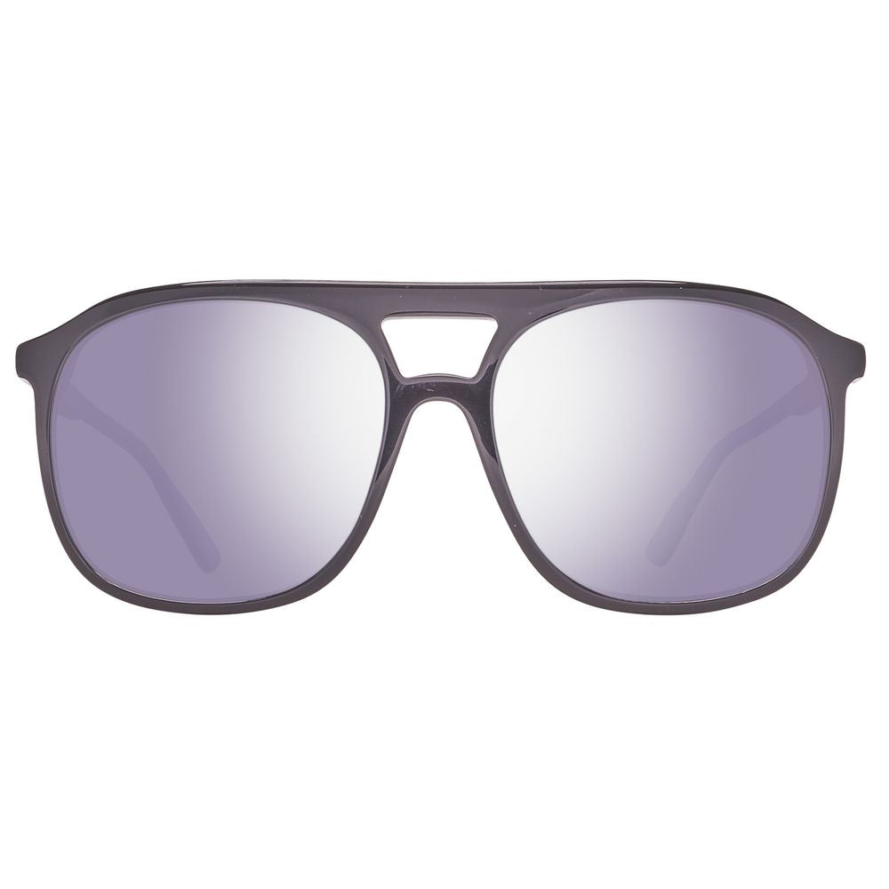 Lunettes de soleil en plastique noir Helly Hansen