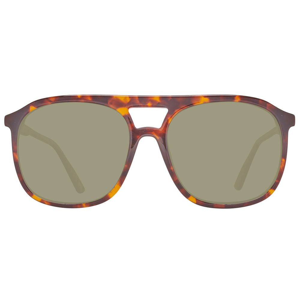Lunettes de soleil en plastique marron Helly Hansen