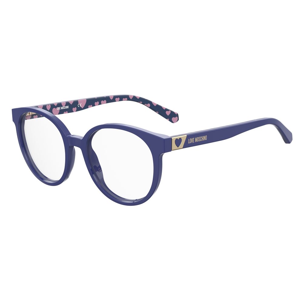 Love Moschino Blue Glasses Frames for Women