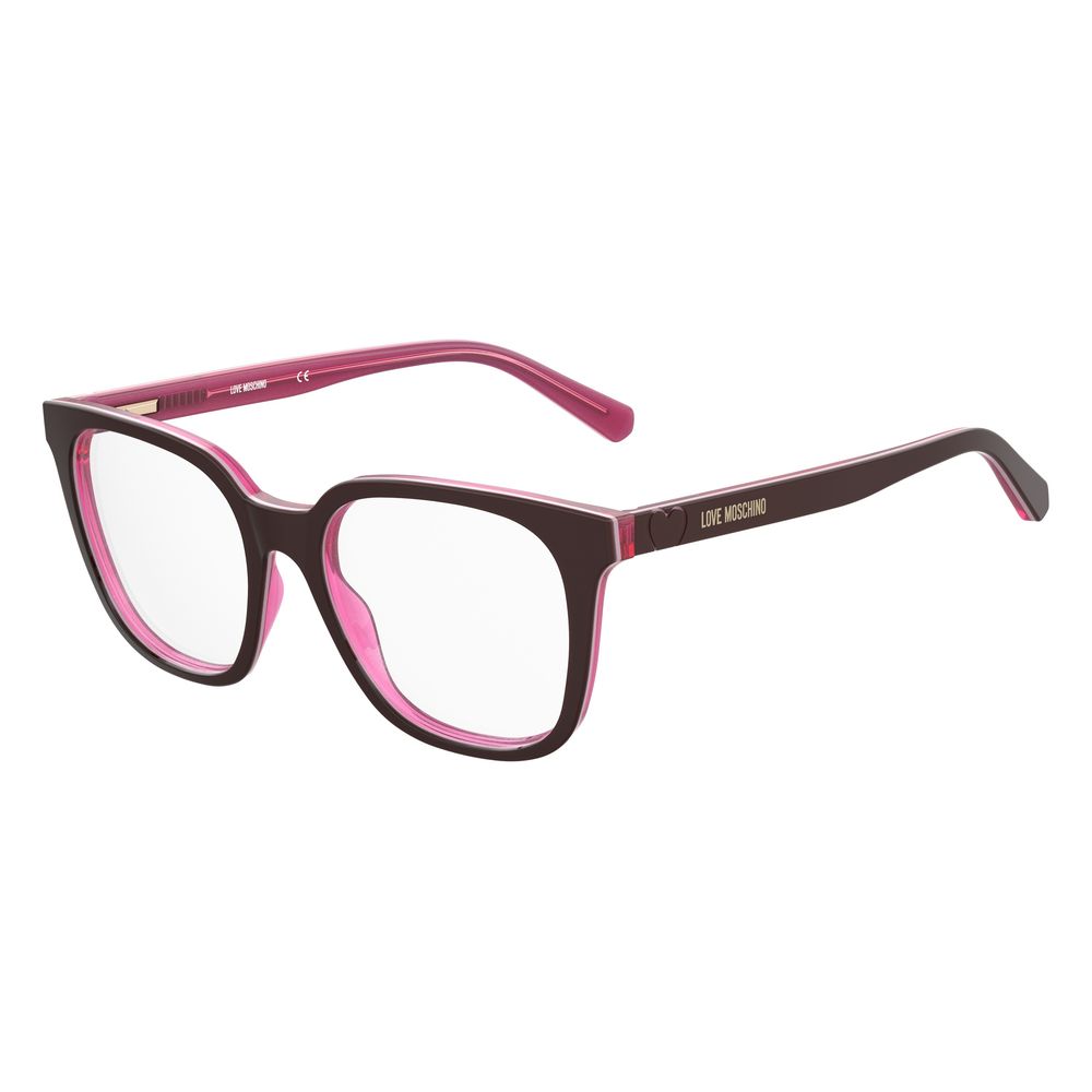 Love Moschino Red Glasses Frames for Women