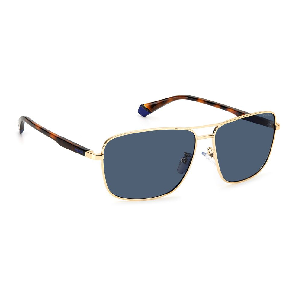Polaroid Gold Sunglasses for Men detail view