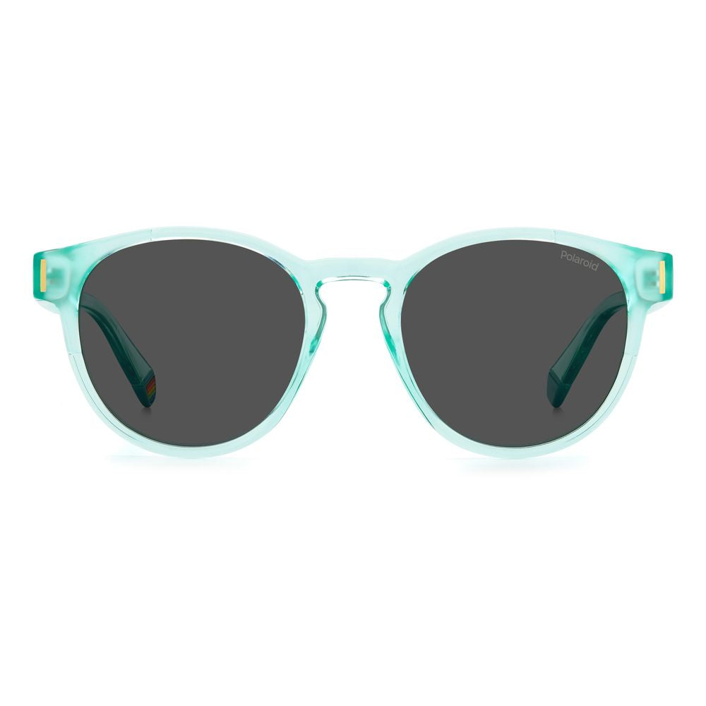 Lunettes de soleil en plastique bleu Polaroid