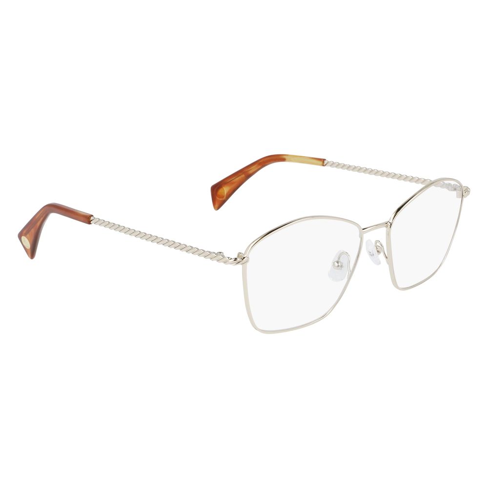 Lunettes (montures) bicolores en métal Lanvin