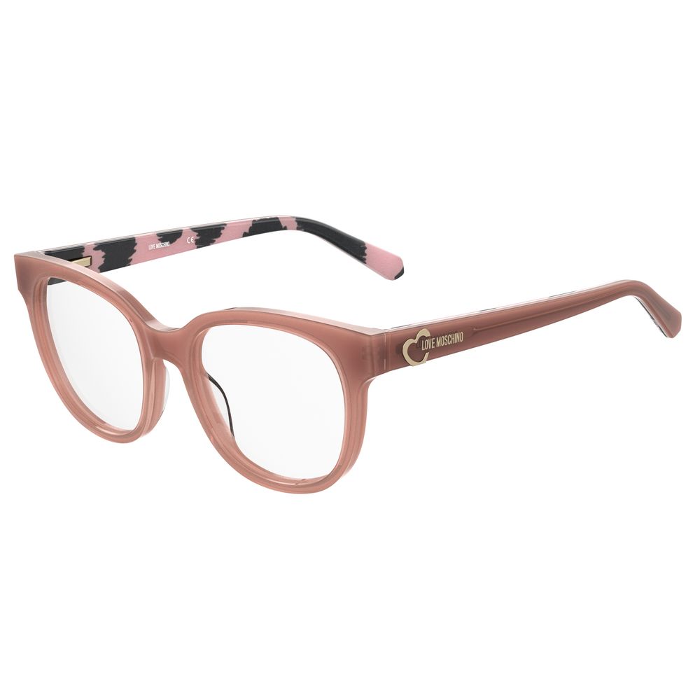 Love Moschino Orange Glasses Frames for Women