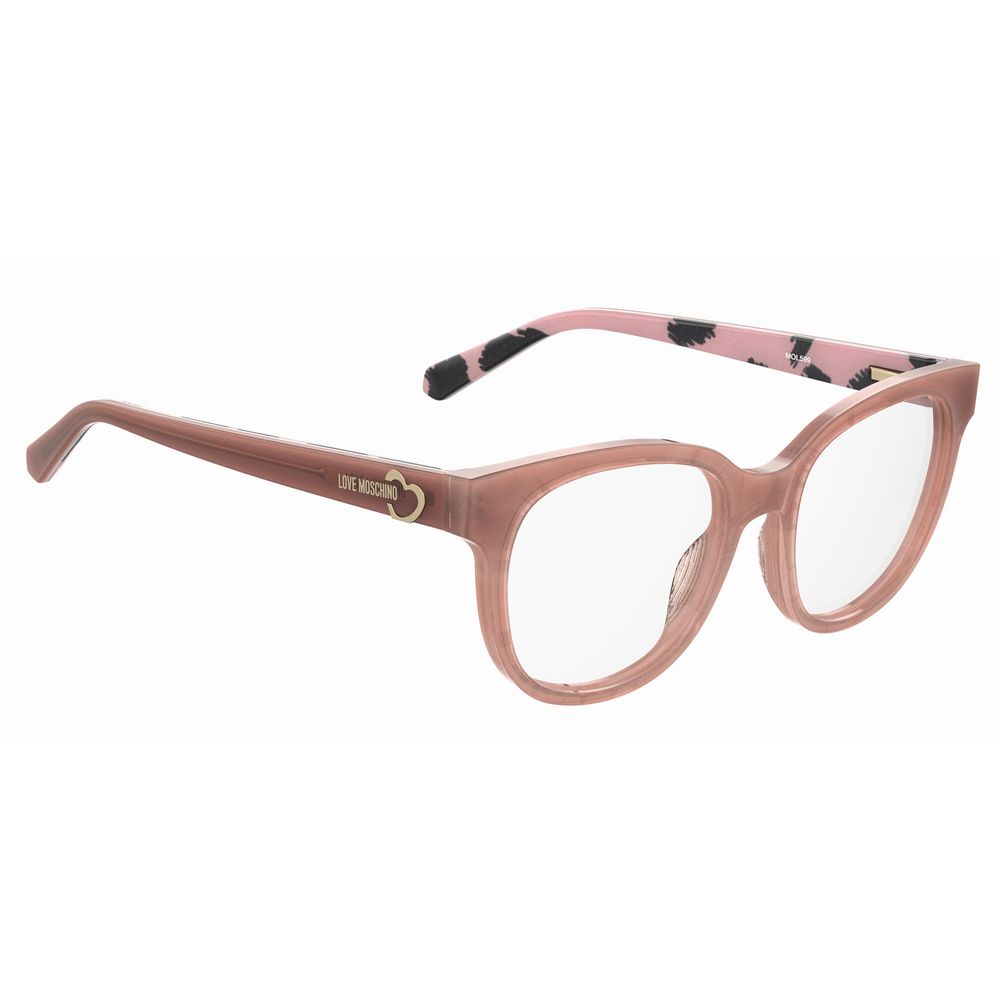 Love Moschino Orange Glasses Frames for Women detail view