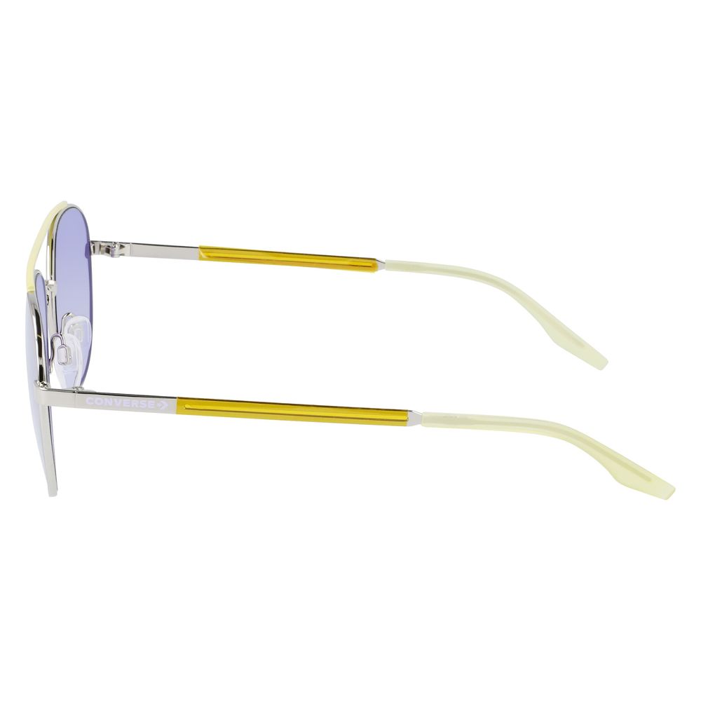 Lunettes de soleil Converse en métal argenté