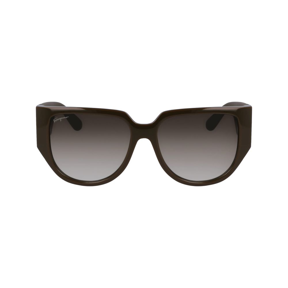 Lunettes de soleil bicolores Ferragamo Bio Injected