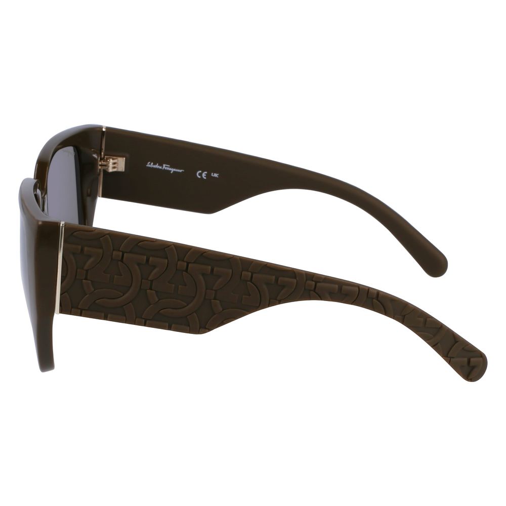 Lunettes de soleil bicolores Ferragamo Bio Injected